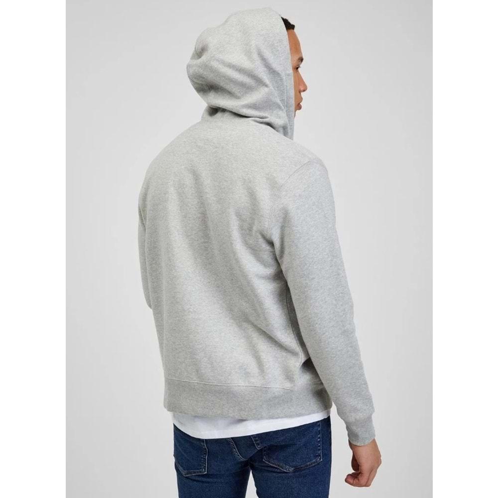 Gap V-Heritage Gap Logo Fz 851516 Erkek Kapüşonlu Fermuarlı Sweatshirt