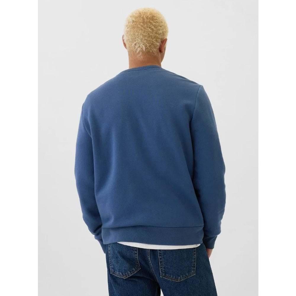Gap V-Lw Dp Fleece Gap Logo 542214 Erkek Sweatshirt