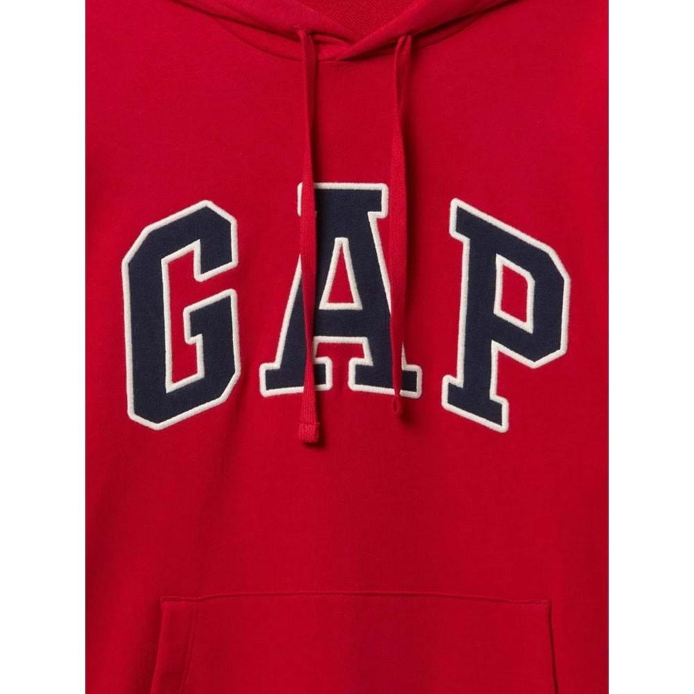 Gap V-Frch Ft Herıtage Logo Po Snl - 868460007 Erkek Kapüşonlu Sweatshirt