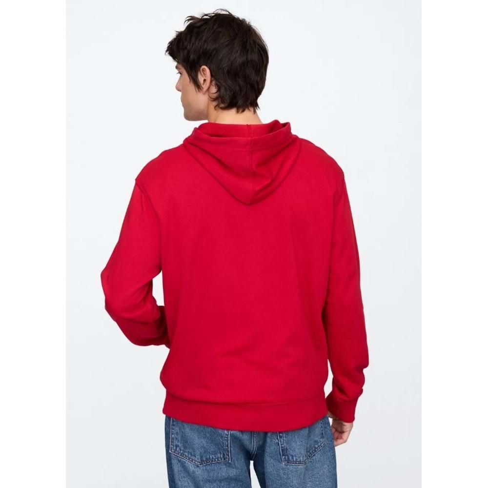 Gap V-Frch Ft Herıtage Logo Po Snl - 868460007 Erkek Kapüşonlu Sweatshirt