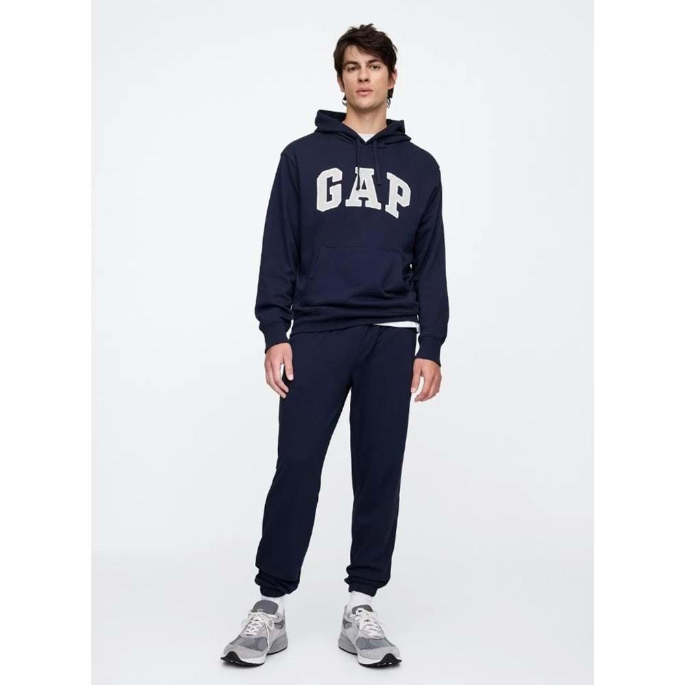Gap V-Frch Ft Herıtage Logo Po - 868453007 Erkek Kapüşonlu Sweatshirt