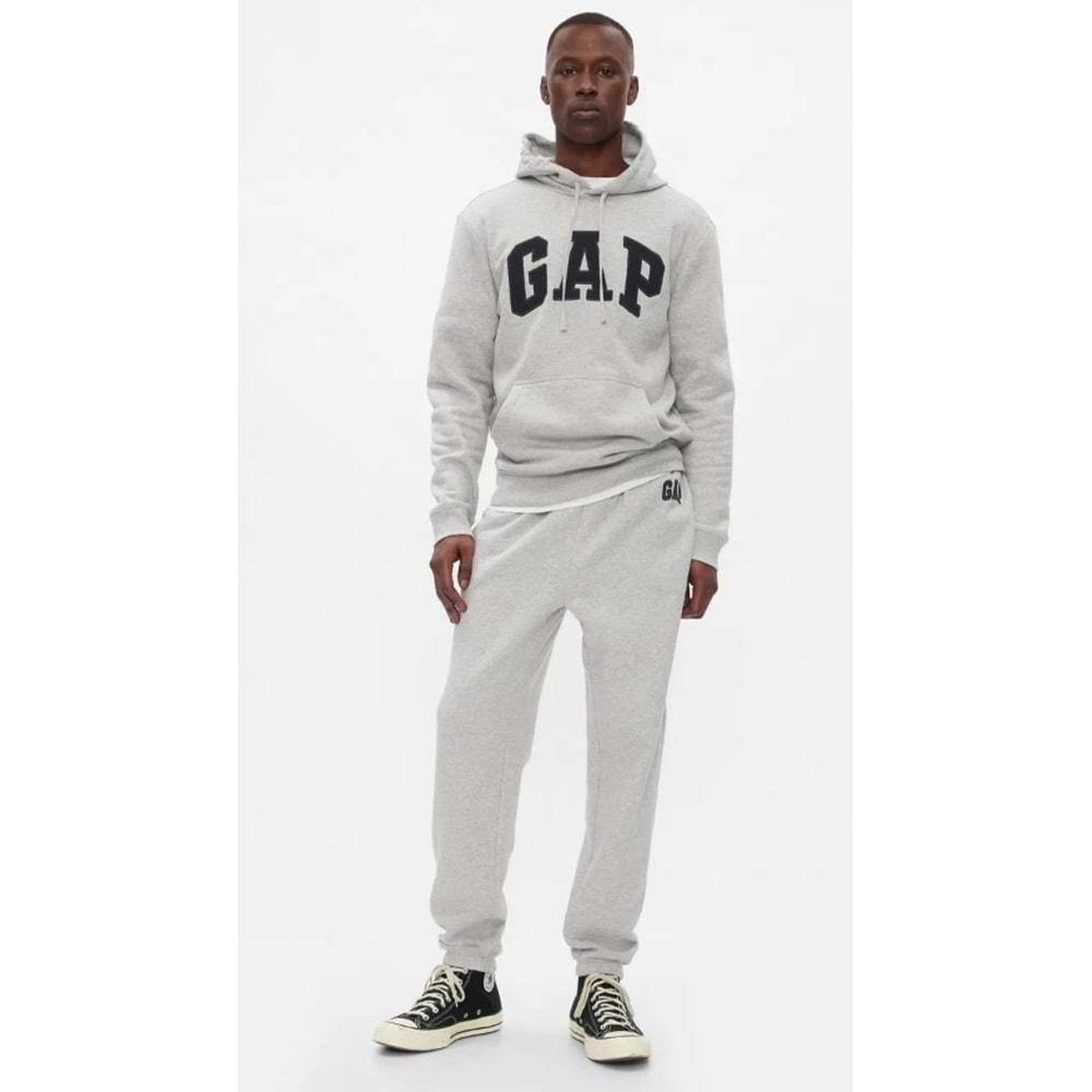 Gap V-Herıtage 500382 Logo Gap Logo Fleece Jogger Fransız Havlu Kumaş Erkek Eşofman Altı