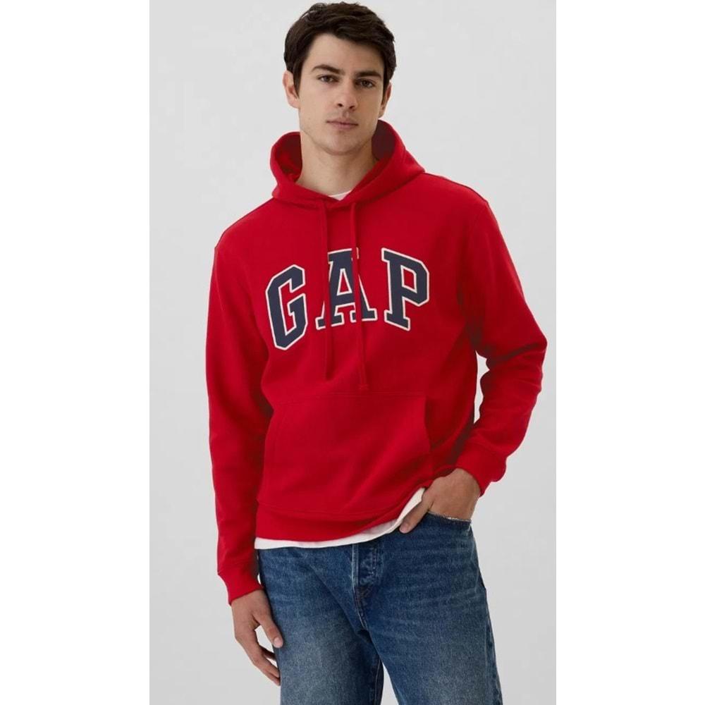 Gap V-Heritage Gap Logo SNL 674148 Erkek Kapüşonlu Sweatshirt