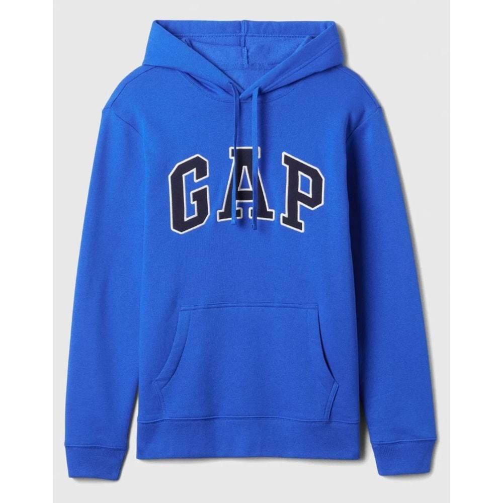 Gap V-Heritage Gap Logo SNL 674148 Erkek Kapüşonlu Sweatshirt