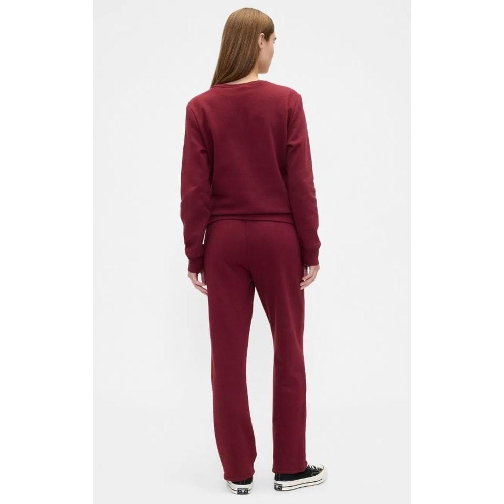 Gap Doorbuster Logo Sweatshirt 800444 Bisiklet Yaka Fleece Sweatshirt Kadın Sweatshirt