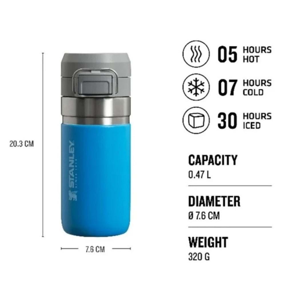 Stanley Go Quick Flip Water Bottle 0.47L Termos Kupa Bardak Matara
