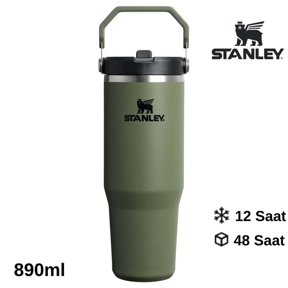 Stanley The IceFlow Flip Straw Pipetli Termos Bardak 0.89 LT Matara