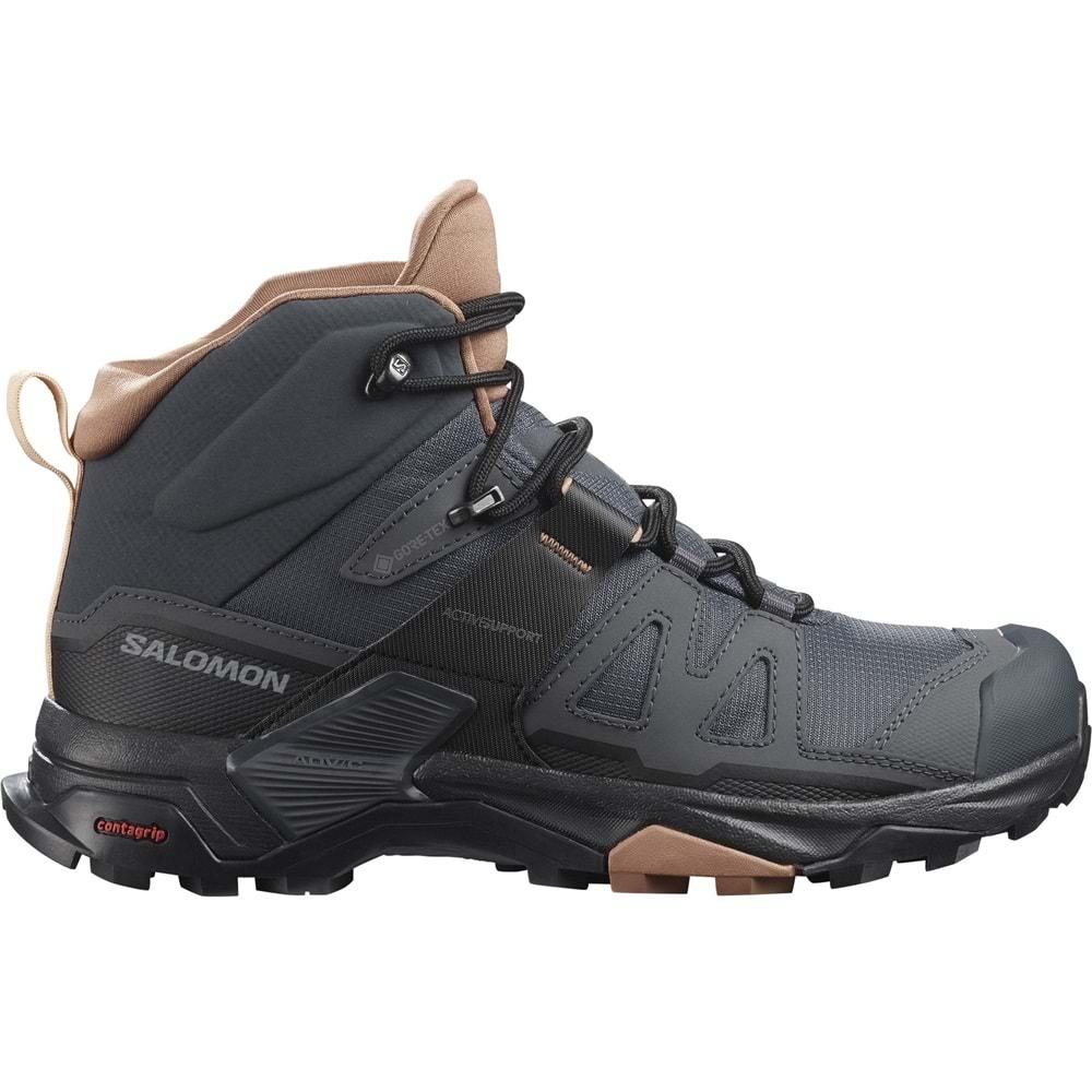 Salomon X Ultra 4 Mıd Gtx W Gore-Tex® L41295600 Hiking Patika Tırmanış Unisex Outdoor Bot