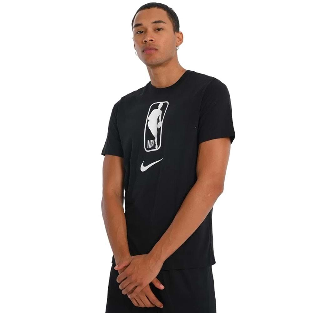 Nike Dri-Fit NBA Erkek Basketbol T-Shirt AT0515-010 Kısa Kol Tişort Erkek T-Shirt