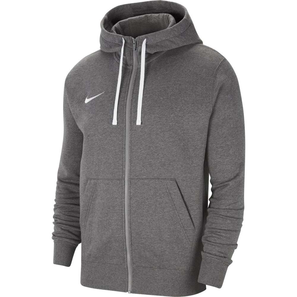 Nike CW6887-071 Flc Park20 Fz Hoodie Fermuarlı Erkek Kapüşonlu Sweatshirt