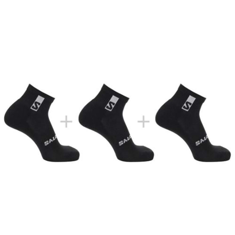 Salomon LC2086600 Everyday Ankle 3 Pack 3 Parça-Adet Unisex Çorap