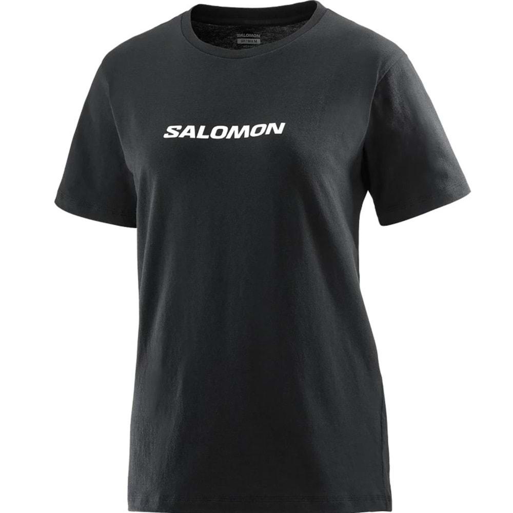 Salomon LC2217700 Logo SS Tee W Tişört Kadın T-Shirt