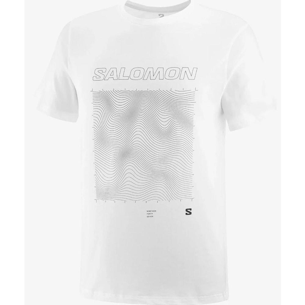 Salomon LC2246900 Graphic SS Tee Tişört Erkek T-Shirt