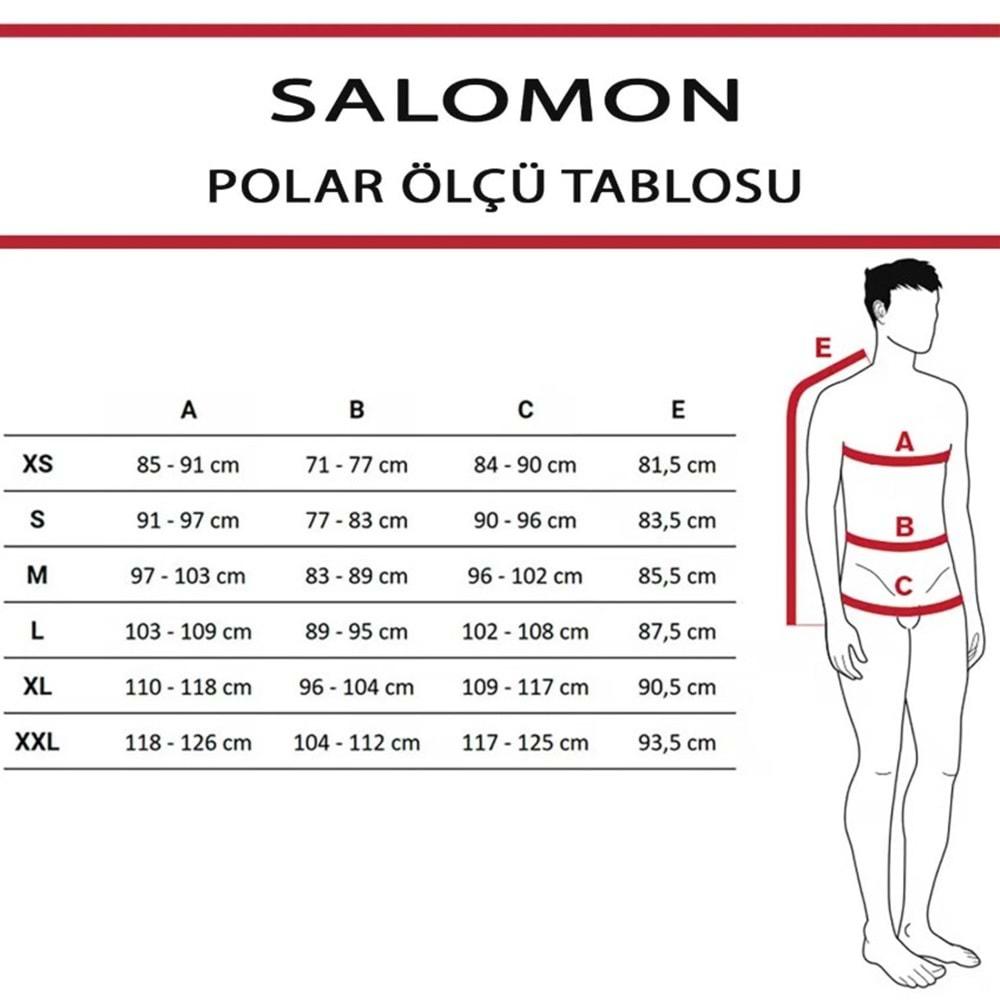 Salomon LC2296900 Outlıne Hybrıd Warm Hd PrimaLoft® Thermoplume Yalıtımı Erkek Mont