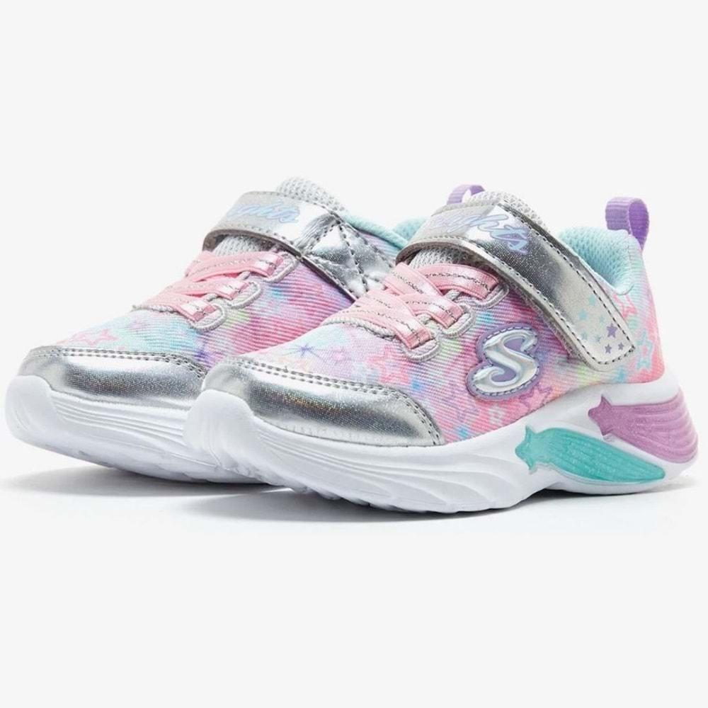 Skechers Star Sparks 302324N-SMLT Ortopedik Işıklı Çocuk Spor Ayakkabı