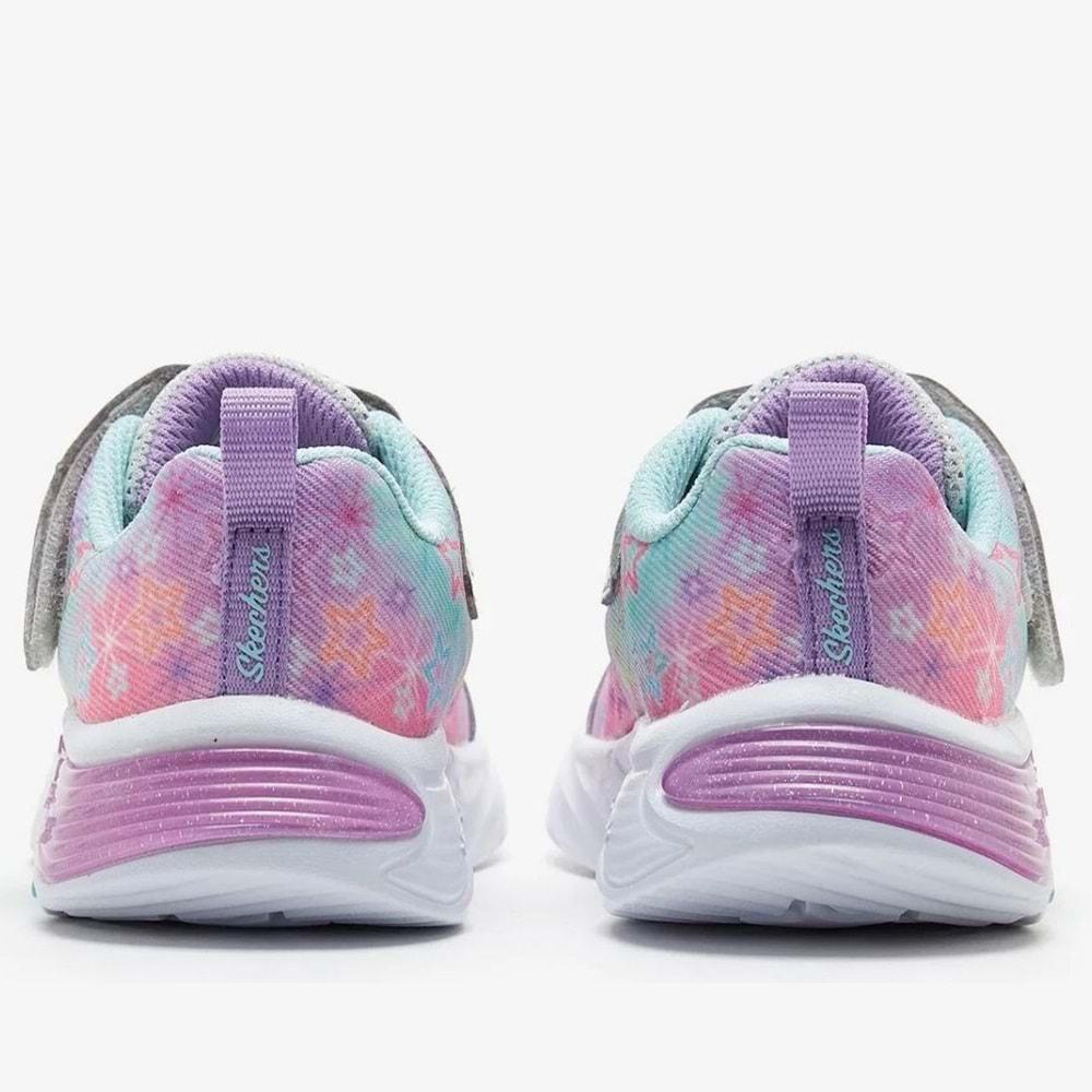 Skechers Star Sparks 302324N-SMLT Ortopedik Işıklı Çocuk Spor Ayakkabı