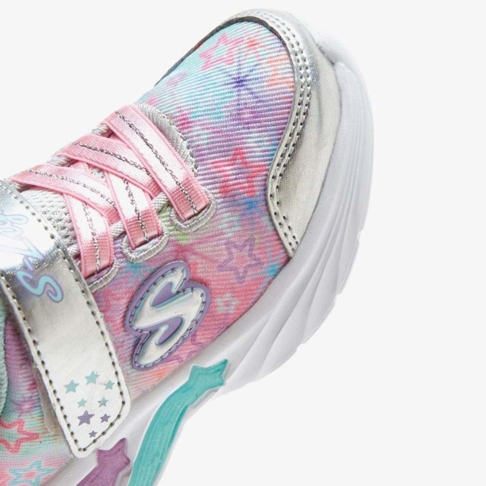 Skechers Star Sparks 302324N-SMLT Ortopedik Işıklı Çocuk Spor Ayakkabı
