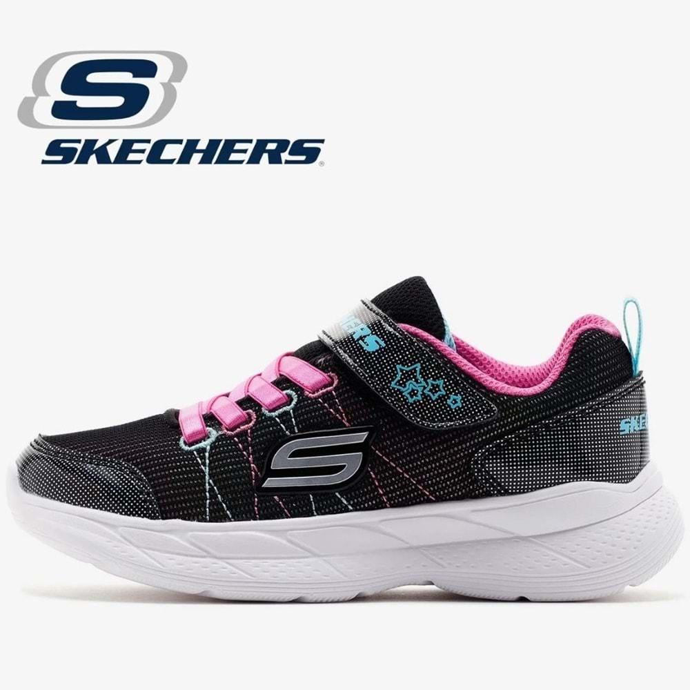 Skechers Snap Sprints 2.0 - Stars Away 303518L-BKMT Ortopedik Çocuk Spor Ayakkabı