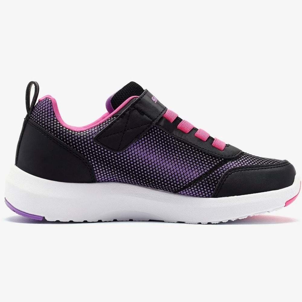 Skechers Dynamic Tread Journey Time 303387L-BKHP Waterproof Ortopedik Çocuk Spor Ayakkabı