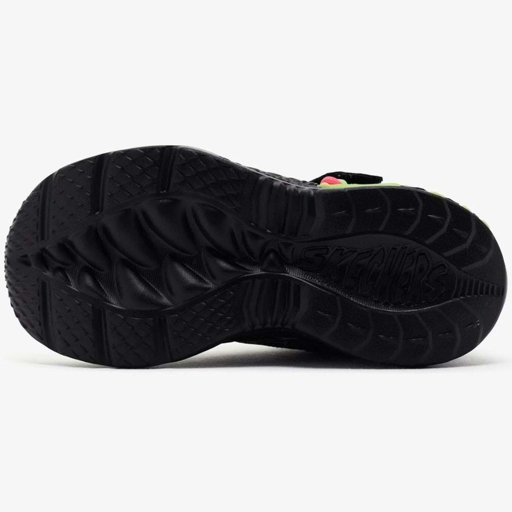 Skechers Creature-Lights 400617L-BKLM Ortopedik Işıklı Çocuk Spor Ayakkabı