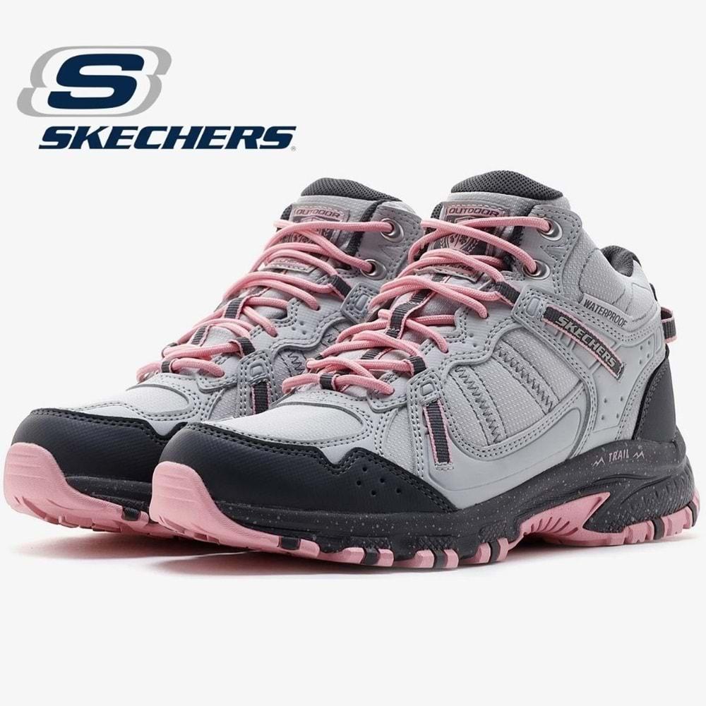 Skechers Hillcrest-Bound Peak 180021/GYPK Watherproof Outdoor Unisex Bot