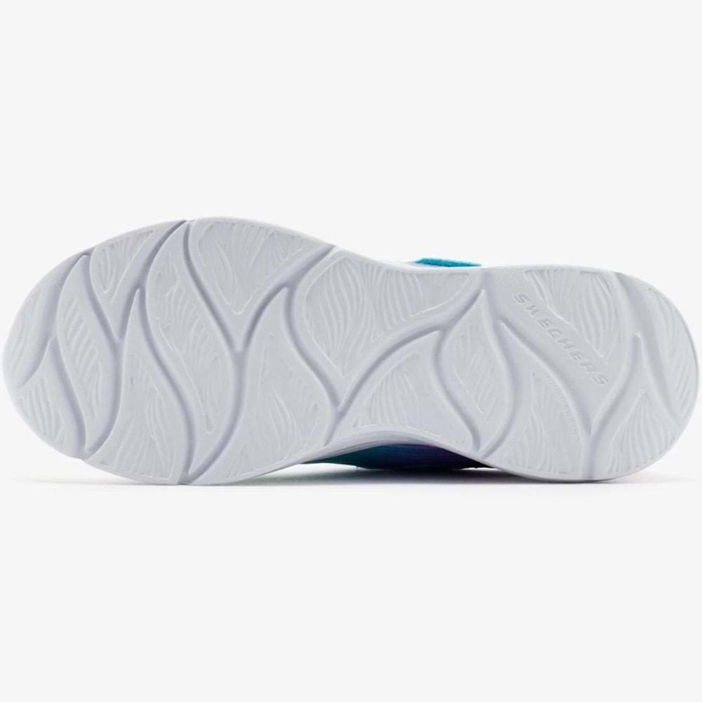 Skechers Power Jams-Pastel Speed 303554L-Tqmt Ortopedik Çocuk Spor Ayakkabı
