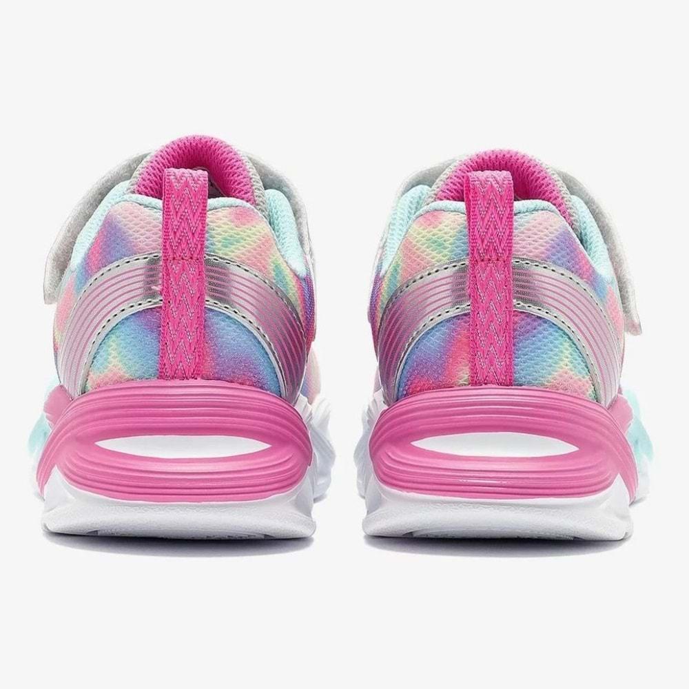 Skechers Twisty Glow - Sorbet Swirl 303716L-SMLT Ortopedik Işıklı Çocuk Spor Ayakkabı