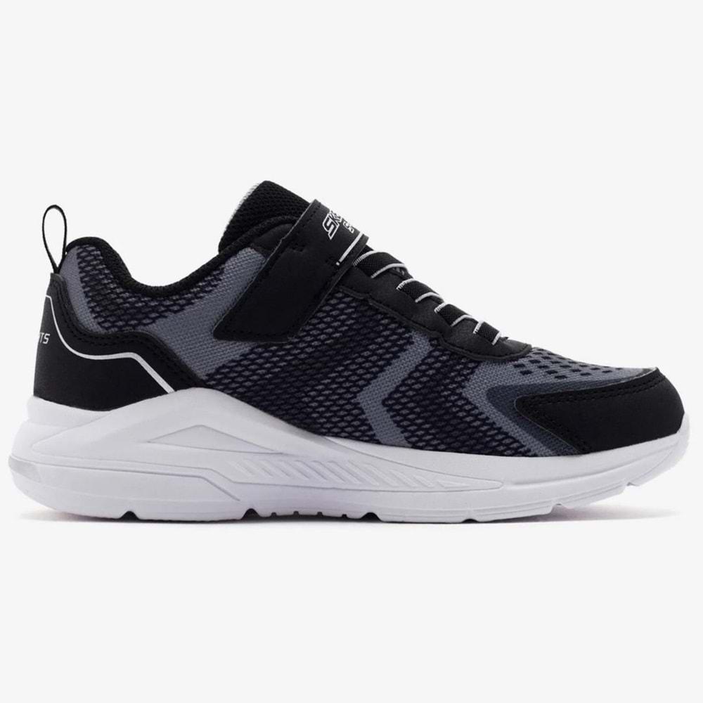 Skechers Tri-namics 401660L-BKSL Ortopedik Işıklı Çocuk Spor Ayakkabı