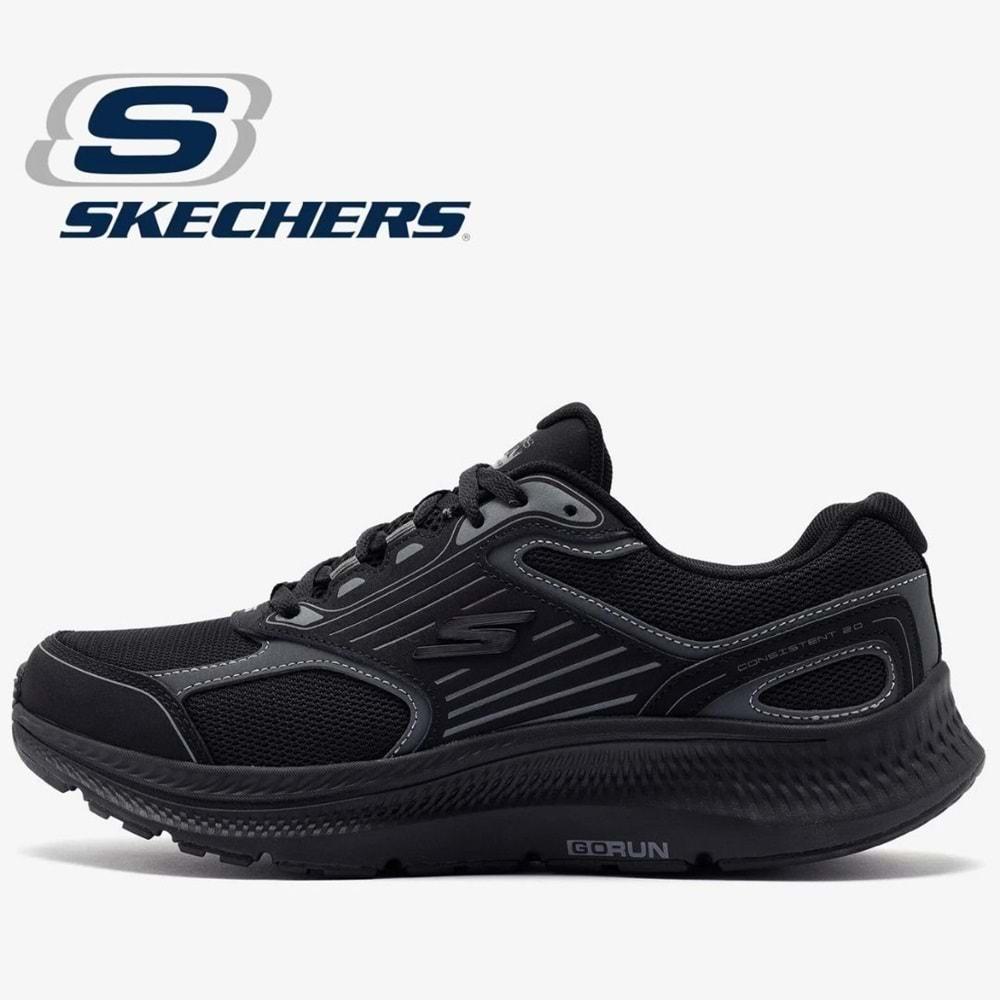 Skechers Go Run Consistent 2.0 220866-BBK Erkek Koşu Ayakkabısı