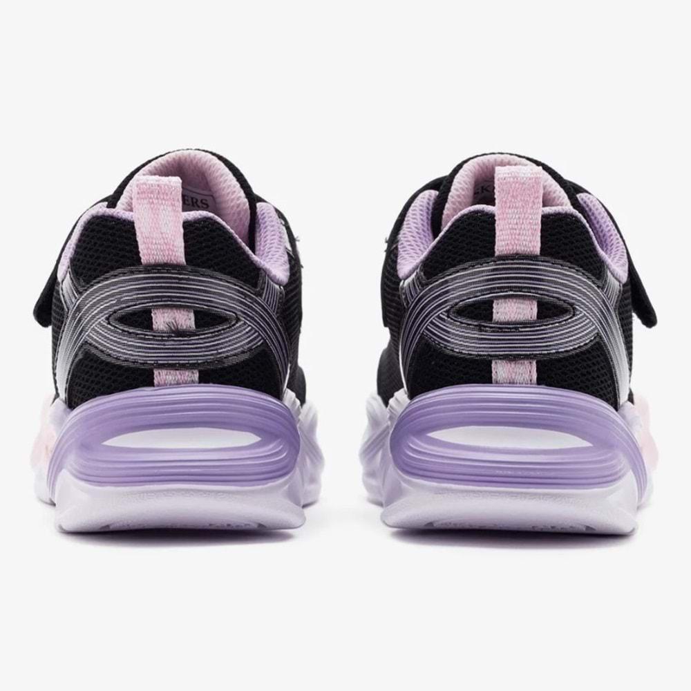 Skechers Twisty Glow 303717L-BKMT Ortopedik Işıklı Çocuk Spor Ayakkabı