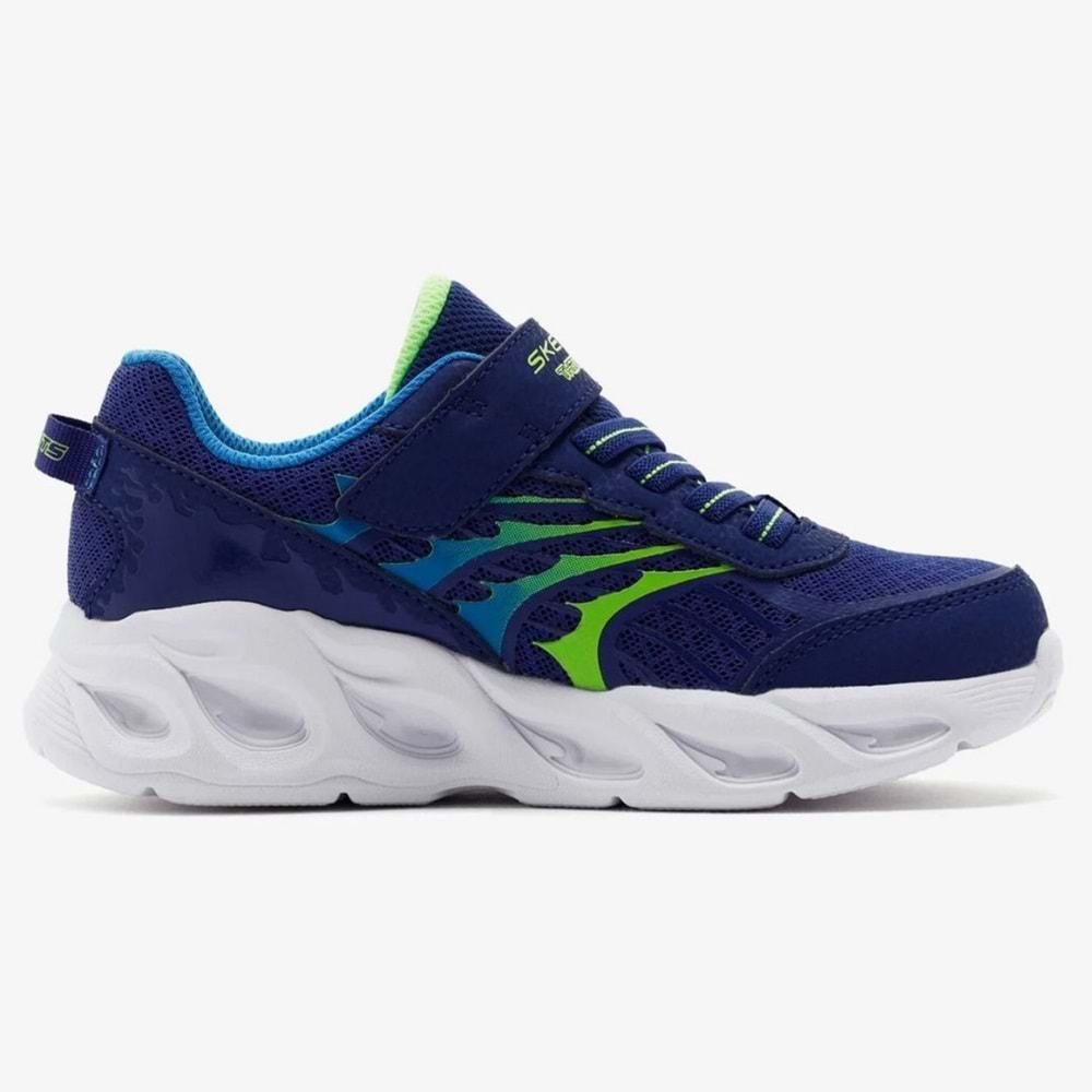 Skechers Thermo - Flash 2.0 400099L-NVBL Ortopedik Işıklı Çocuk Spor Ayakkabı