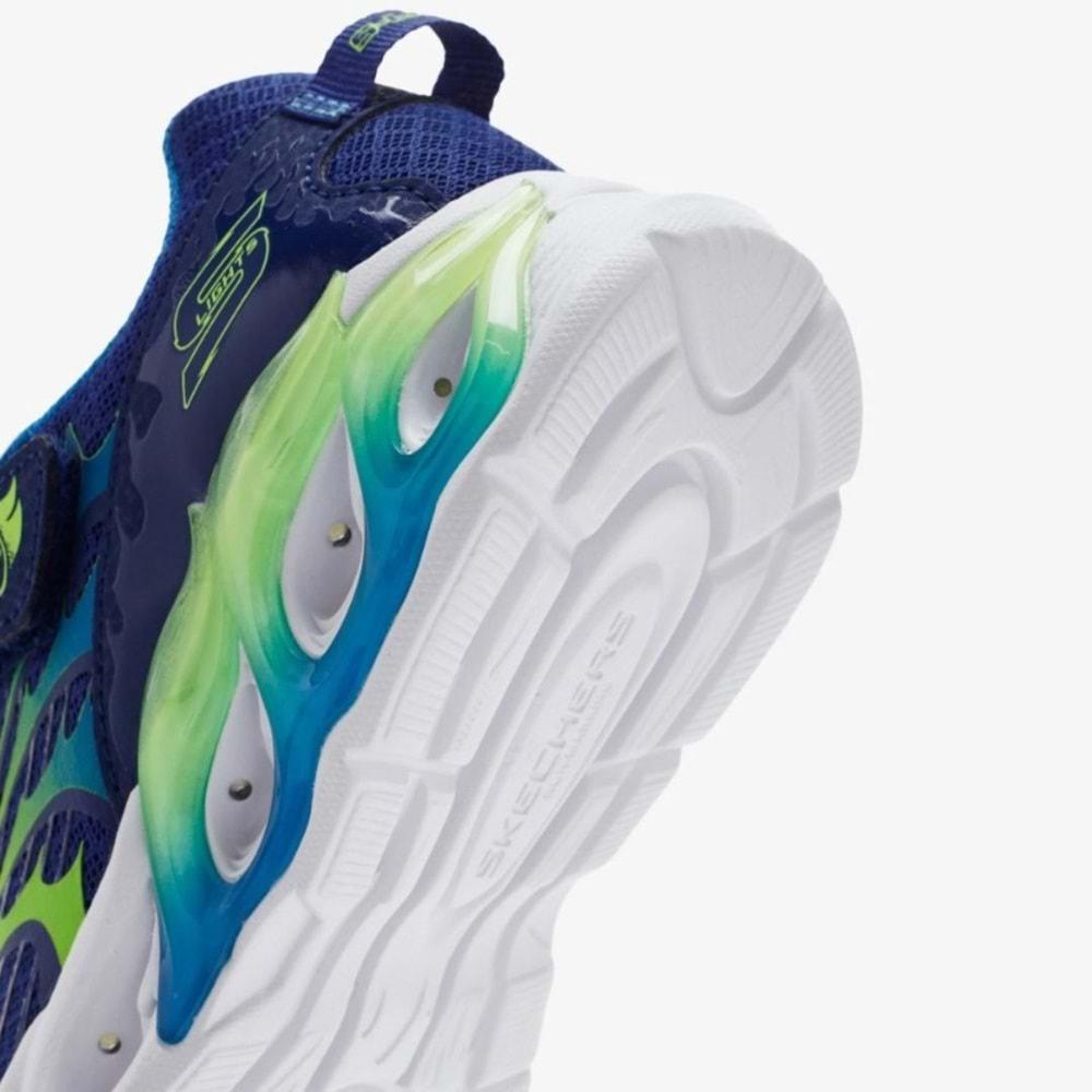 Skechers Thermo - Flash 2.0 400099L-NVBL Ortopedik Işıklı Çocuk Spor Ayakkabı