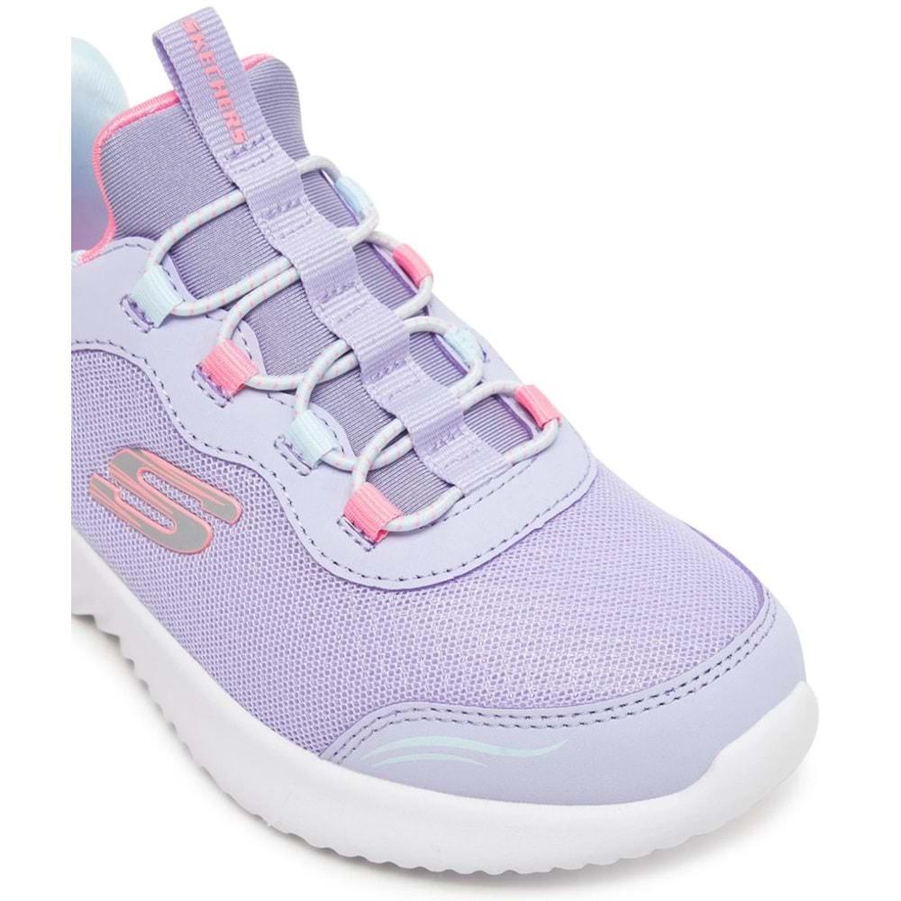 Skechers Bounder Slip-İns Simle Cute 303585L-LAV Ortopedik Çocuk Spor Ayakkabı