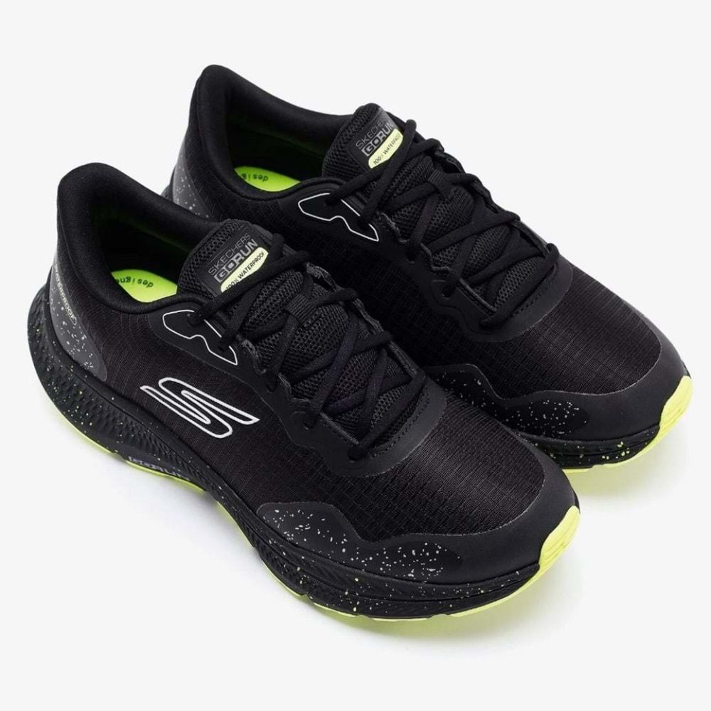 Skechers Go Run Consistent 2.0 - Piedmont 220874-BKLM Su Geçirmez Erkek Spor Ayakkabı