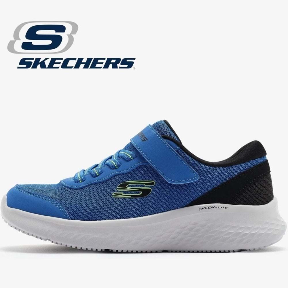 Skechers Skech-lite Pro Sprint Surge 404015L-BLBK Ortopedik Çocuk Spor Ayakkabı