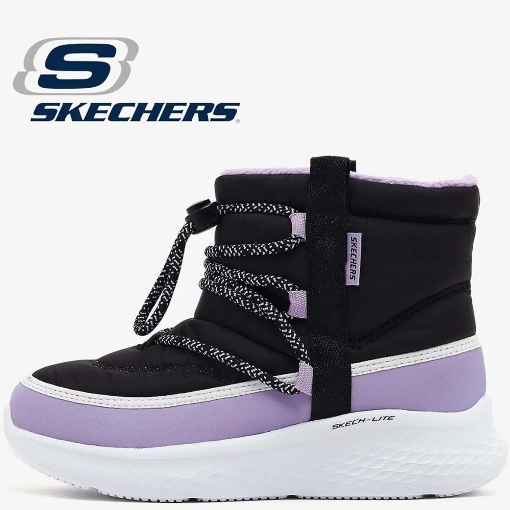 Skechers Skech-lite Pro Hyper Phase 303464N-BKLV Ortopedik Bebek Çocuk Bot
