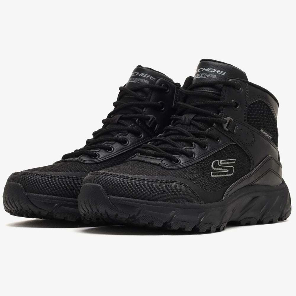 Skechers Hillcrest 2.0 Woodrock Peak 237804-BBK Water Repellent Outdoor Erkek Bot