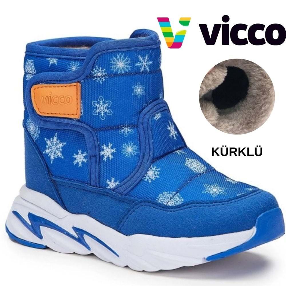 Vicco Monny Phylon Kauçuk Taban Ortopedik Çocuk Kar Botu