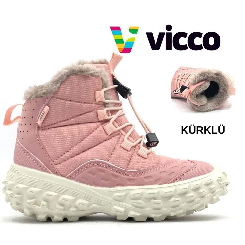 Vicco Tiger Phylon Kauçuk Taban Ortopedik Çocuk Kar Botu