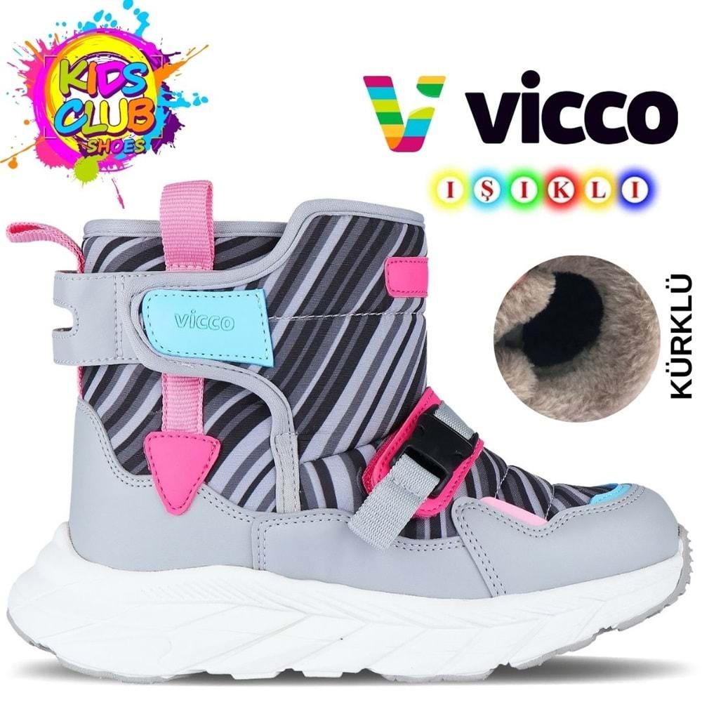 Vicco Karoo Phylon Kauçuk Taban Ortopedik Unisex Çocuk Kar Botu