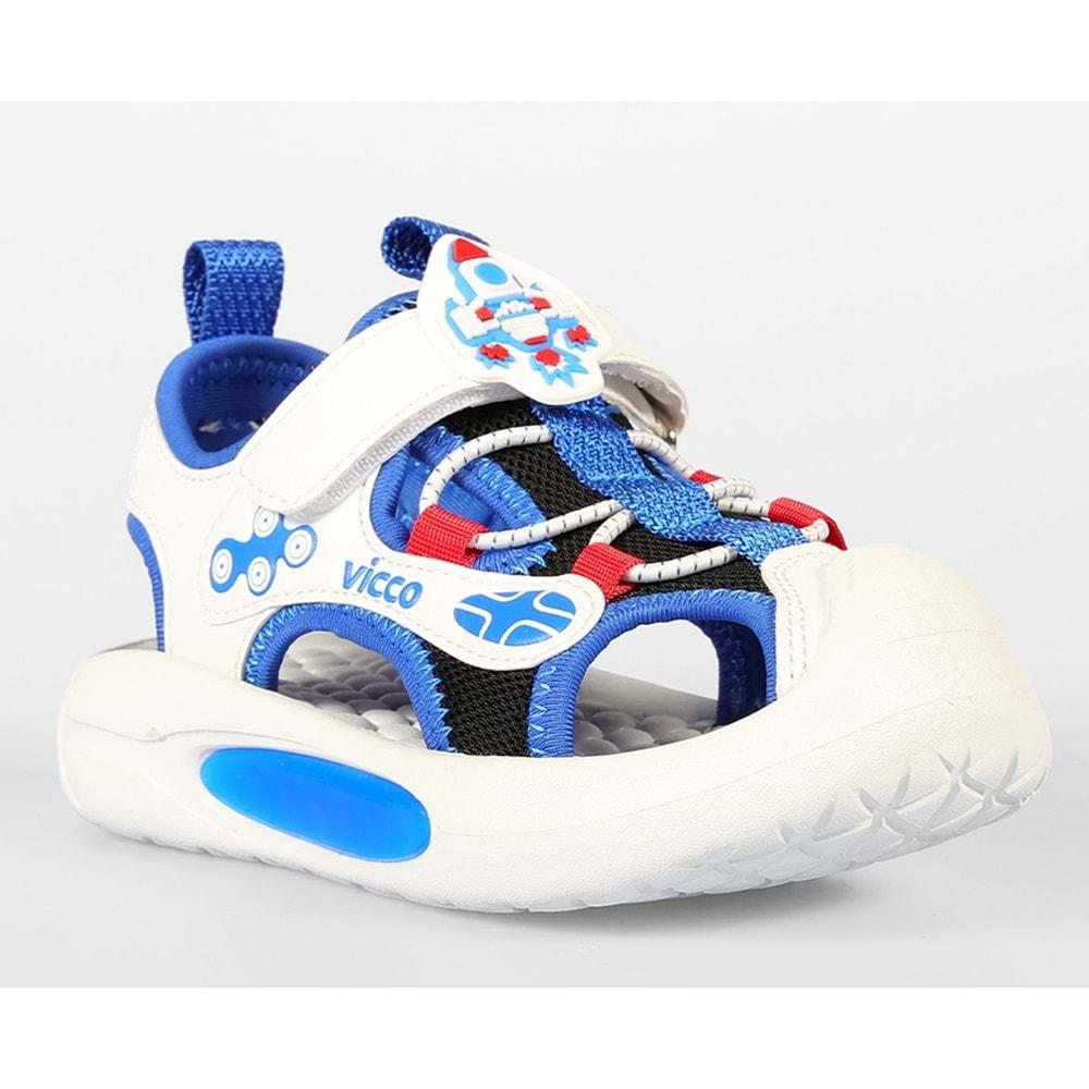 Vicco Rocket İlk Adım Bebek Ortopedik Işıklı Çocuk Spor Sandalet