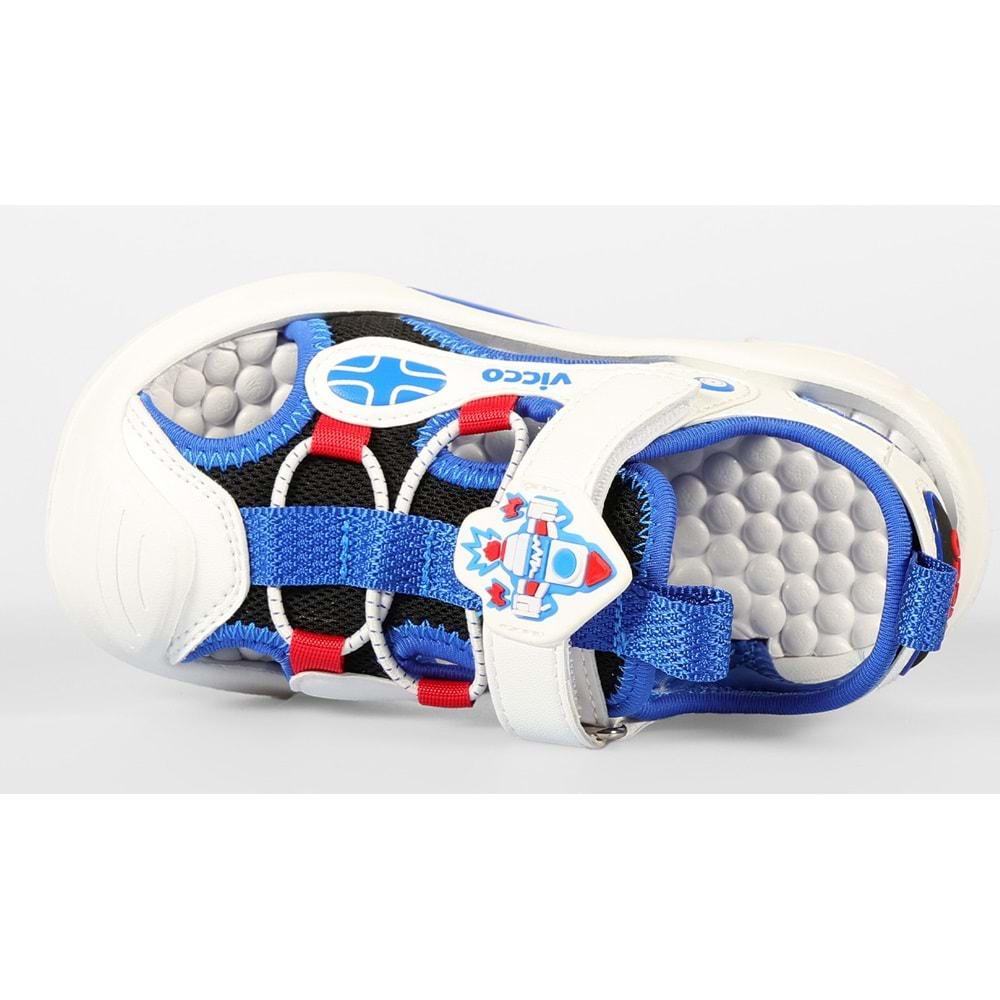 Vicco Rocket İlk Adım Bebek Ortopedik Işıklı Çocuk Spor Sandalet