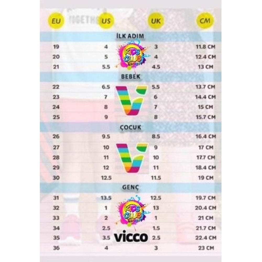 Vicco Universe Ortopedik Çocuk Spor Ayakkabı