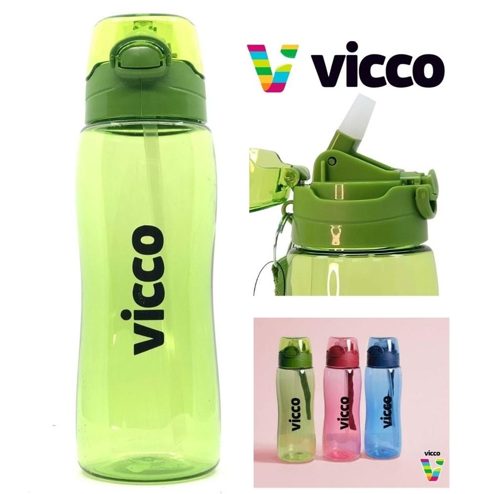 Vicco Su Matarası Kilitli Kapak Tritan Matara Suluk 750 ML