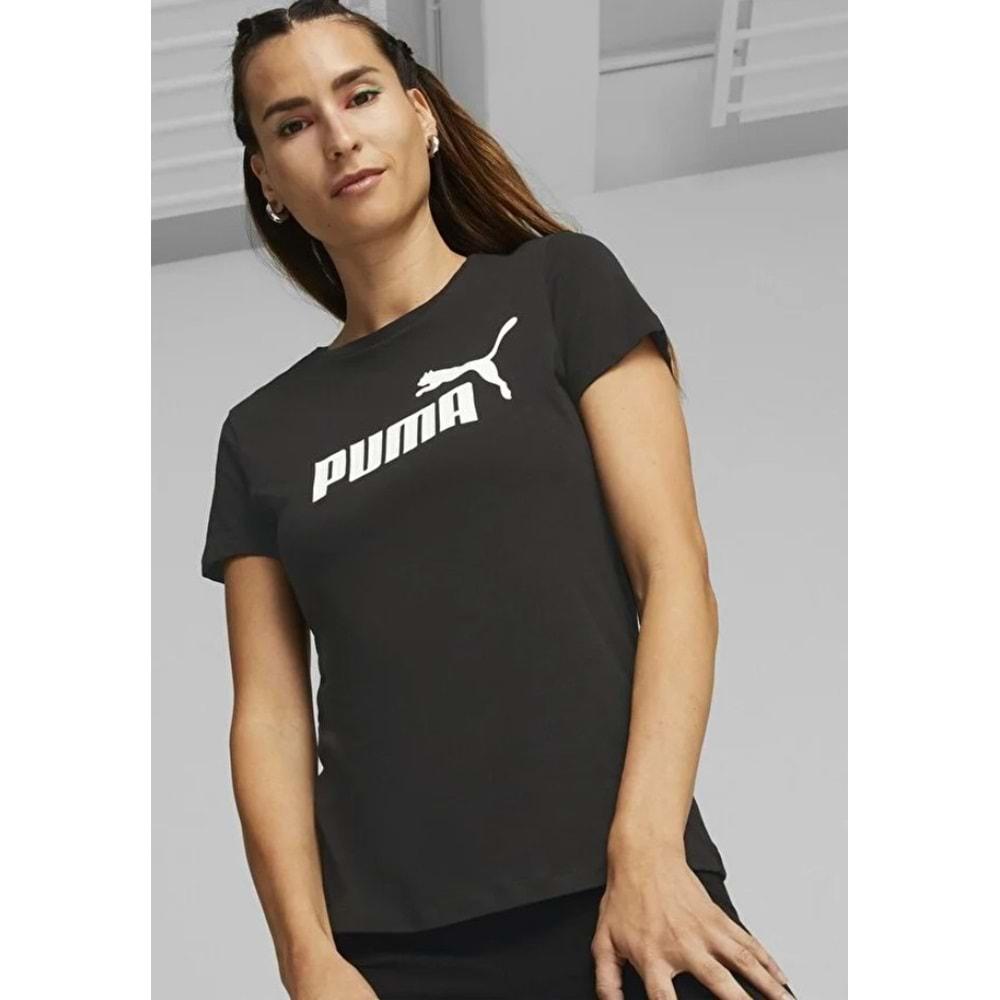 Puma 586868-01 ESS Logo Boyfriend Tee Tişort Kadın Tişört