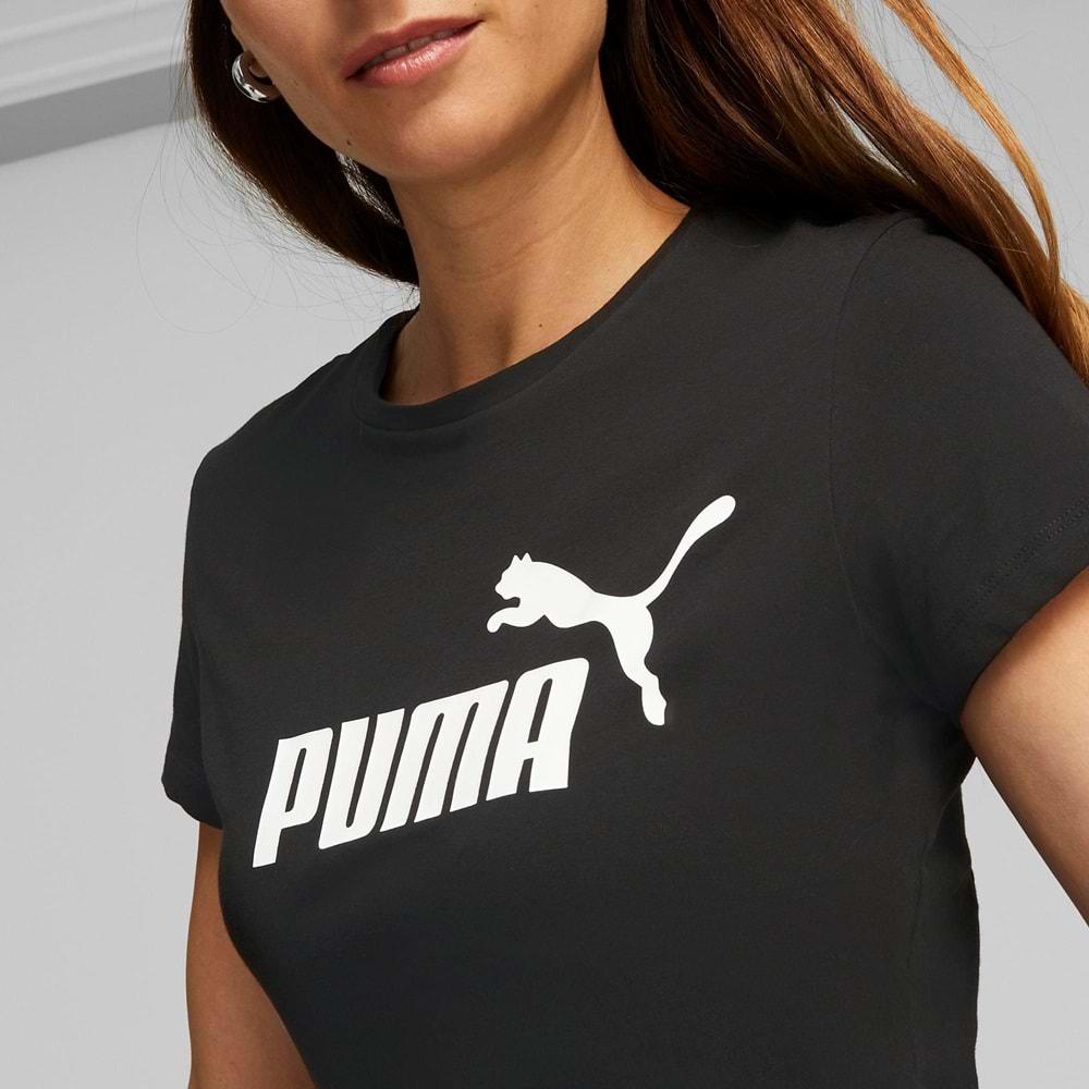 Puma 586774-01 Ess Logo Tee Tişort Kadın Tişört