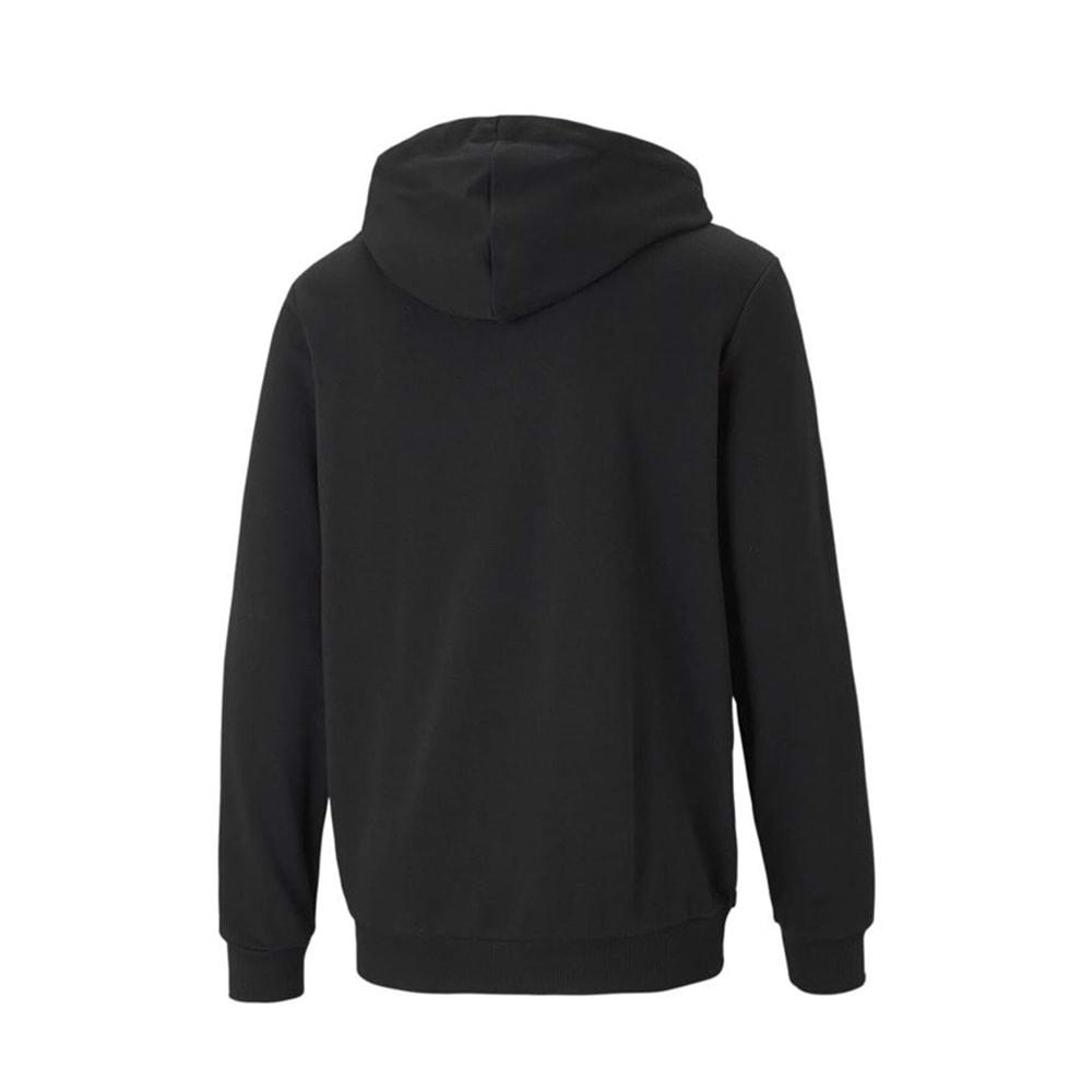 Puma ESS Small Logo FZ Hoodie TR 586704-51 Fermuarlı Erkek Kapüşonlu Sweatshirt