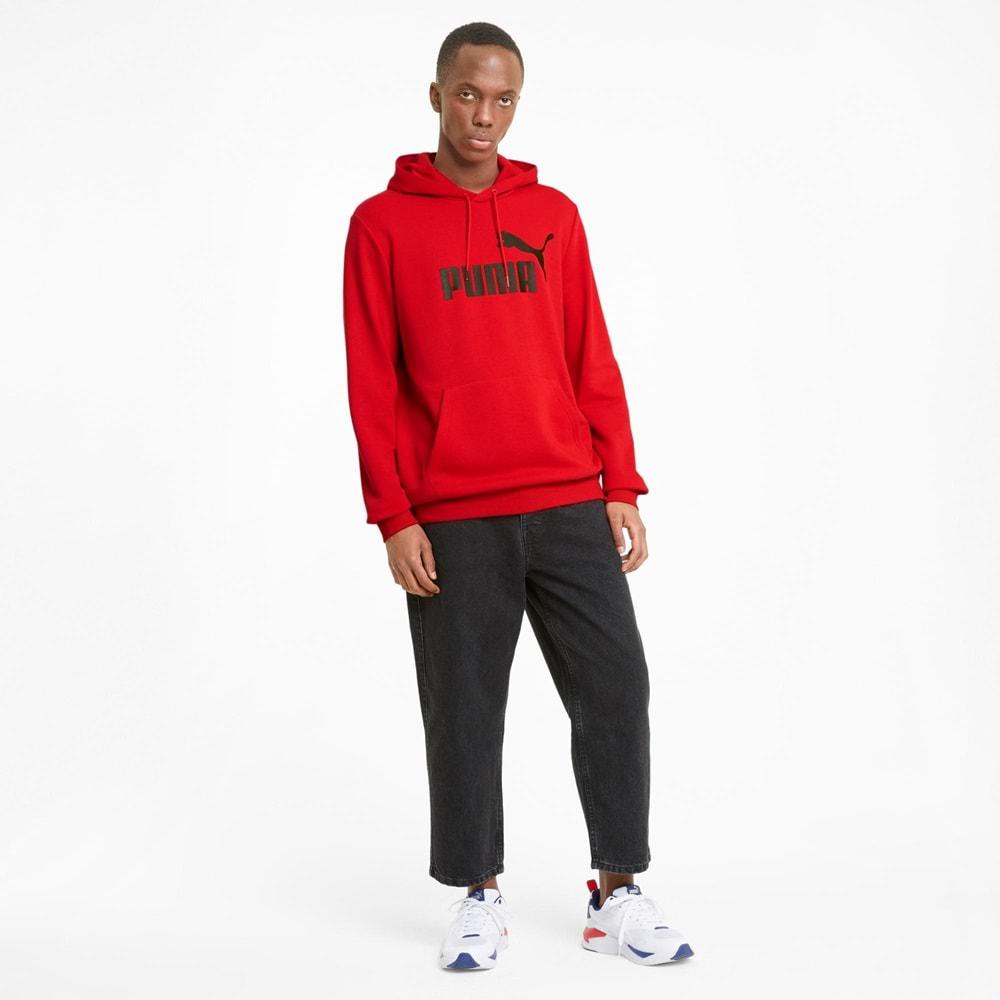 Puma 586688-11 ESS Big Logo Hoodie Erkek Kapüşonlu Sweatshirt