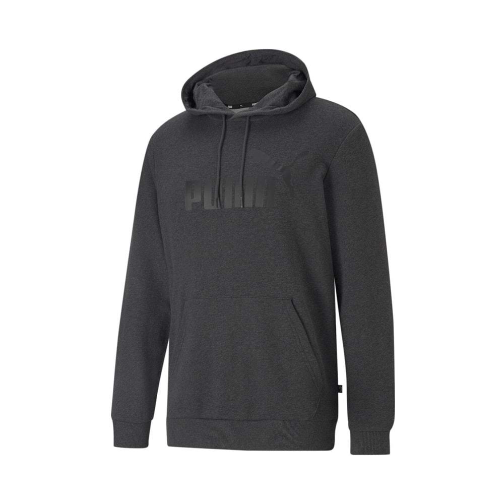 Puma 586688-07 ESS Big Logo Hoodie Erkek Kapüşonlu Sweatshirt