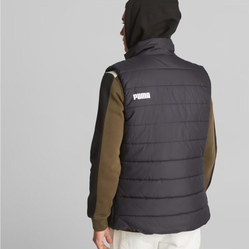 Puma Essential Padded Vest 848939-01 Erkek Günlük Stil Ceket Erkek Yelek